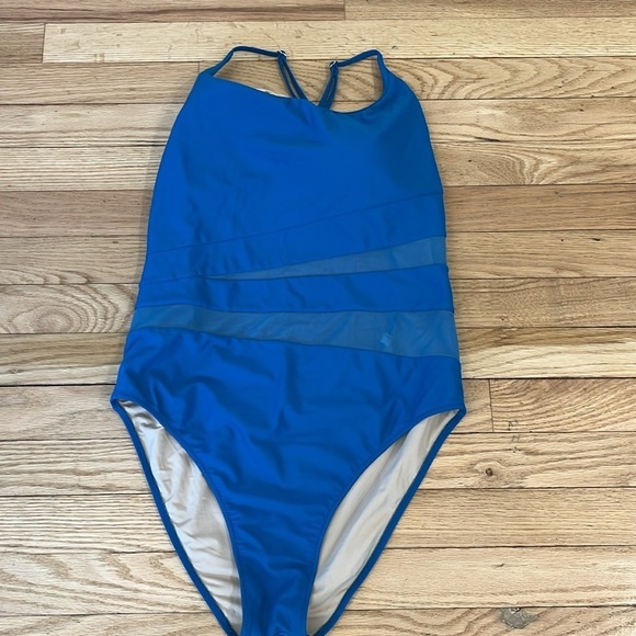 Summersalt The Causeway One Piece Swimsuit sz 14 vibrant blue - Picture 3 of 6